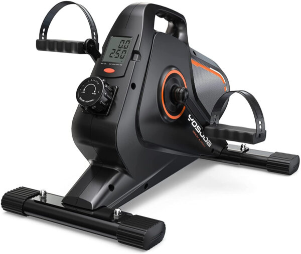 6650fe3d13ee46faa65f8c216898ea4e Under Desk Bike Pedal Exerciser – Quiet, Adjustable Resistance, Compact & Portable for Arm/Leg Workouts
