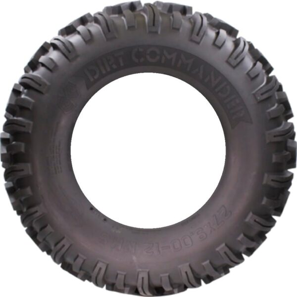 Dirt Commander Front Tire (27×9-12)—TIRE ONLY