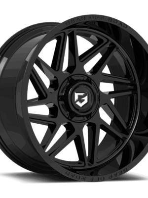 Gear Off Road 761B 761B-2106819 20X10 6X135 / 6X5.50 (-19) G/A 761B (HB 106.2) Gloss Black w/Lip Logo A260767