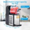 Commercial Slushie Machine 3L Stainless Steel Self-Cleaning Slushy Maker for Frozen Drinks,Snow Melting Ideal for Home,Coffee Shop,Restaurant