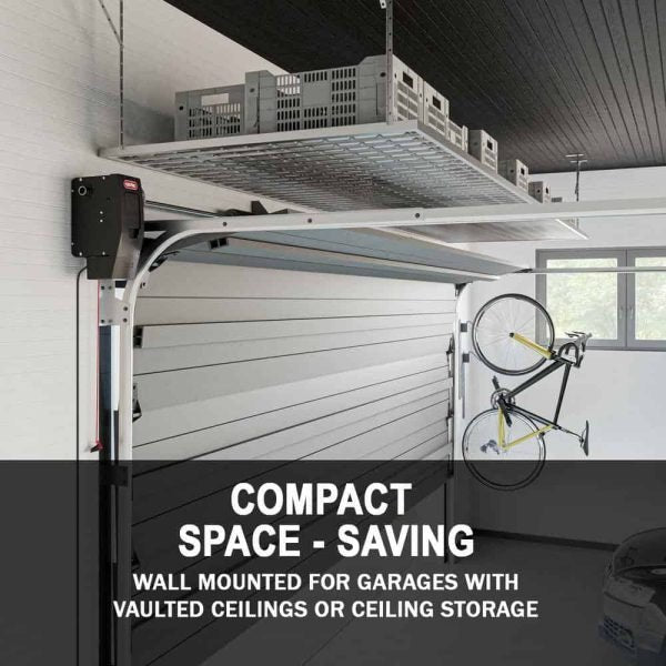 6803cc0290734a02a4dad6c243f8c620 6172H-B Signature Series Ultra-Quiet Wall Mount Smart Garage Door Opener with Battery Backup, Wi-Fi, Wireless Wall Console