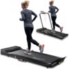 SereneLife Folding Treadmill – Foldable Home Fitness Equipment with LCD for Walking & Running – Cardio Exercise Machine – Preset and Adjustable Programs – Bluetooth Connectivity