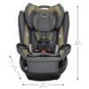 Revolve360 Extend Convertible Car Seat with 360 Degree Rotation, Extended Rear-Facing, Forward-Facing, Booster Mode, and Secure Latch Install, Revere Gray