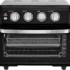 Air Fryer + Convection Toaster Oven, 8-1 Oven with Bake, Grill, Broil & Warm Options, Stainless Steel, TOA-70