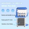 Commercial Slushy Machine – 1000W 30L Tanks Slush Maker Machine 304 Stainless Steel Commercial Margarita Machines Efficient Cooling the Ideal Slushie Maker for Bars Cafes Restaurants
