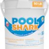 68% Calcium Hypochlorite Pool Shock for Swimming Pools – Chlorine Granules Swimming Pool Shock 50 lbs Bucket – Pool Chlorine for Inground and Above Ground Pool Treatment, Saltwater (50lbs)