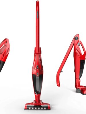 Cordless Vacuum, Stick Vacuum Cleaner 4 in 1 Lightweight