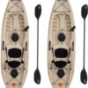 Lifetime 90806 Tamarack Angler 100 Fishing Kayak C 2 Pack (Paddles Included)