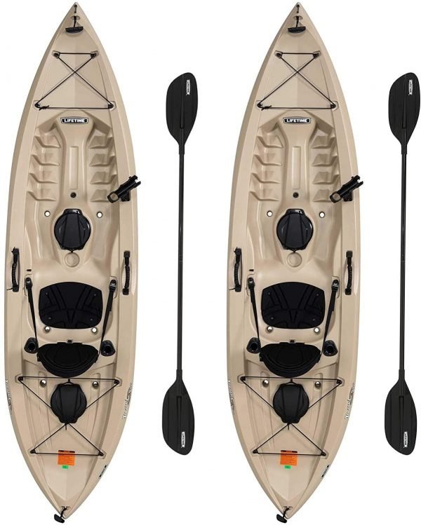 693fb33cf7464b8b8ad0f4d0c9e0fd5e Lifetime 90806 Tamarack Angler 100 Fishing Kayak C 2 Pack (Paddles Included)
