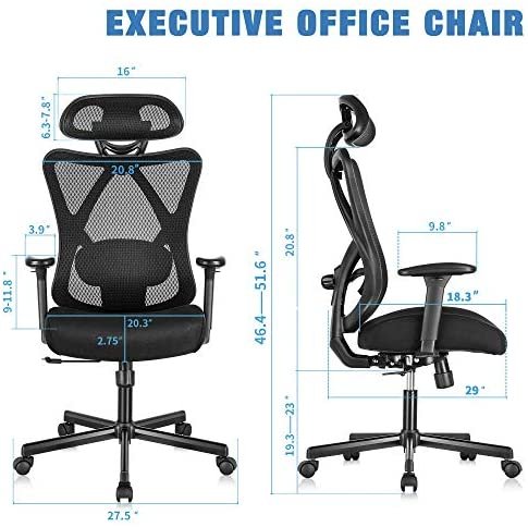 699b6cd5d2314db99415c8ee775c878f Ergonomic Office Chair, Mesh Computer Desk Chair , High Back Executive Task Chair