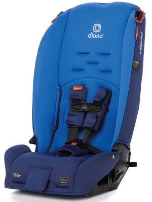 Diono Radian 3R, 3-in-1 Convertible Car Seat, Rear Facing Forward Facing, Slim Fit 3 Across, Blue Sky