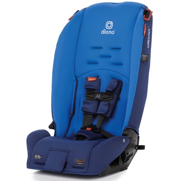 Diono Radian 3R, 3-in-1 Convertible Car Seat, Rear Facing Forward Facing, Slim Fit 3 Across, Blue Sky