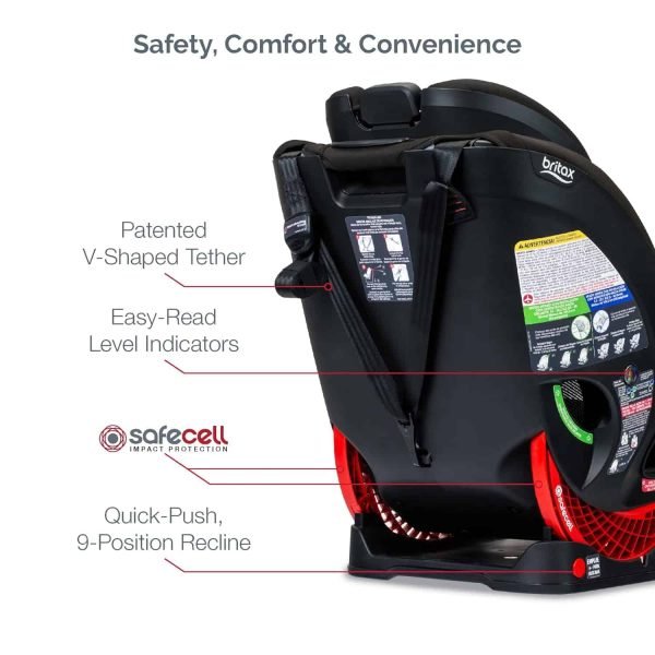 6a197575e76d4bd4a07935f501c9088f Britax One4Life ClickTight All-in-One Car Seat, Eclipse Black