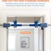 6 Piece Indoor Doorway Gym Set for Kids �� Indoor Swing for Kids Includes Kids Swing Chair, Rings, Hanging Trapeze, Ladder, Swinging Rope & Pullup Bar