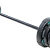 US Weight Barbell Weight Set for Home Gym with 55” padded Bar – Adjustable Weights for Exercise, Lifting, and to Build Muscle