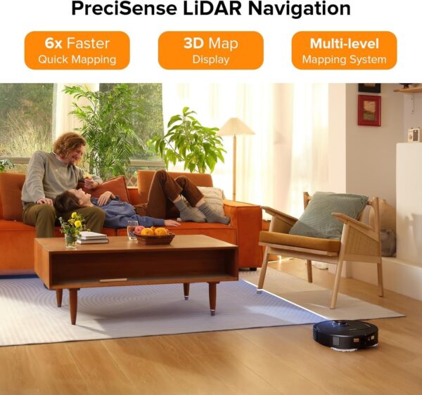 6a6b7922849e4cd8b3737635dcf38a1e Qrevo Pro Robot Vacuum and Mop with FlexiArm Design Edge Mopping, Dynamic Hot Water Mop Washing and Auto Mop Drying, Intelligent Dirt Detection, 7,000 Pa Suction, Ideal for Carpets