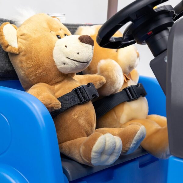 6a8461a29b814b829d3e2a05620641ea Step2 Side-by-Side Push Around SUV, Kids Push Car, 2 Seats, Stroller Substitute, Includes Seat Belts & Horns, Made of Durable Plastic, Max Weight 100 lbs., For Toddlers 1.5-5 Years Old, Blue