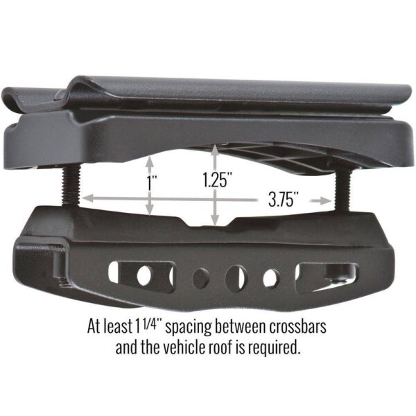 Apex ER-08208S 150 lbs. Steel Roof Cargo Basket with Wind Fairing