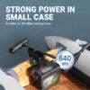 Redodo Portable 12V 50Ah LiFePO4 Lithium Battery 4000-8000 Cycles 10-Year lifetime, Perfect for RV, Camper, Security Devices