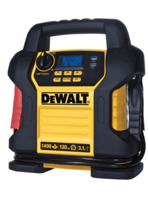 DEWALT DXAEJ14 Digital Portable Power Station Jump Starter 1400 Peak Amps