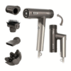 Shark SpeedStyle Pro FLEX Professional Performance High-Velocity Hair Dryer System Metallic Gray