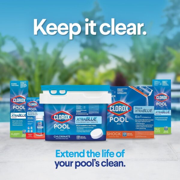 6b9644c5e2744a5fa02baad8fa5b632d Plus 3” Chlorinating Tablets, Individually Wrapped, Kills Bacteria & Stops Algae (35 LB)