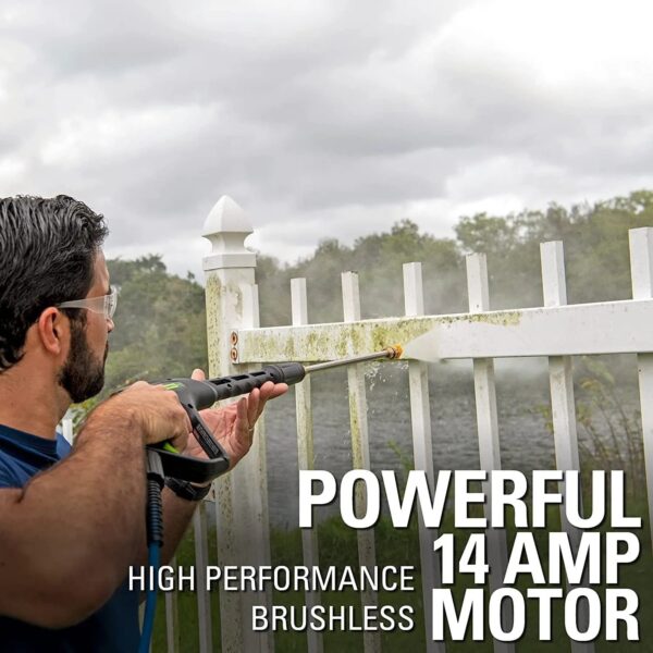6bd561843cd54f9eb9463c17ff4a9358 2300-PSI 14 Amp 2.3-GPM Brushless Pressure Washer