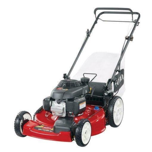 6c1de5c8c2974d6da2a353deca4dc325 Self-propelled gas mower, 22-inch 170cc OHV engine high-wheel RWD 3-in-1 with height adjustment, oil included