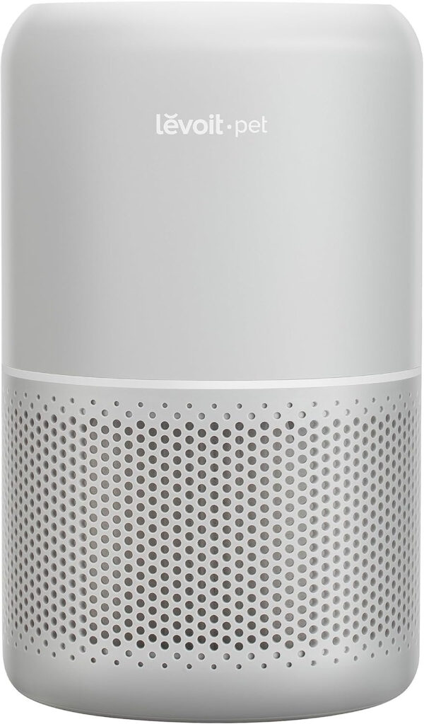 Air Purifier for Home Allergies Pets Hair in Bedroom & Standing Fan for Bedroom, 82ft CirculAir 120° Oscillating Fan