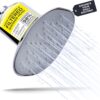 High Pressure Filtered Shower Head – Advanced Filtration for Hair, Skin & Nails – Reduces Itchiness, Blemishes, Dryness – Easy Install & Universal Fit with Long-Lasting Filters (Chrome)
