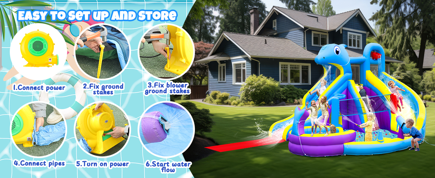 Inflatable Water Slide