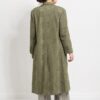 Green wool coat