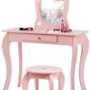 Fireflowery Vanity Detachable Princess Pretend