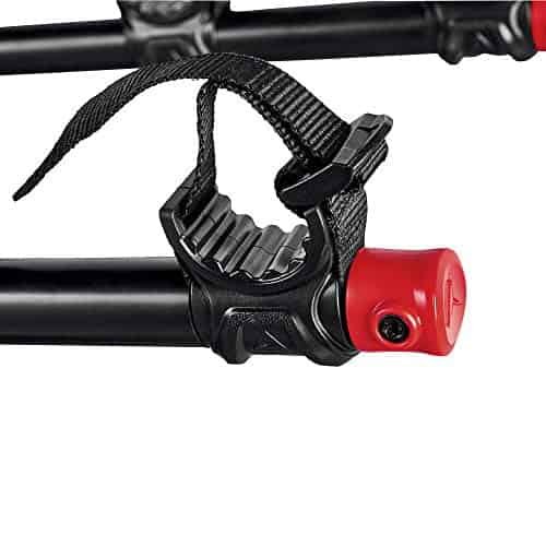 Allen Sports Deluxe Locking Quick Release 4-Bike Carrier fits 2 in receiver hitch, 140 lbs capacity, Model 542QR