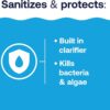 Bestway Oval Above Ground Pool Set (10′ x 6’7′′ x 33′′)| Includes Filter Pump & ChemConnect Dispenser