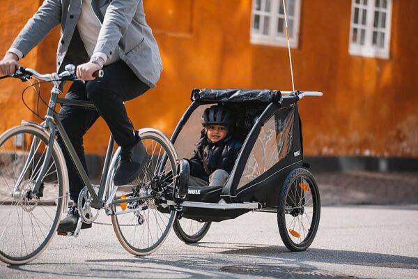 6d16287209a84c4ea8ade4e6628b01d3 2-Seat Bicycle Trailer and Stroller – Black
