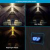 CORE Instant Cabin Tents with LED Lights | 6 Person / 9 Person / 12 Person Family Multi Room Lighted Pop Up Tents for Camping | Included Storage Pockets for Camping Accessories
