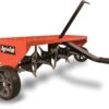 Agri-Fab 45-0604 18′′ x 48′′ Tow Behind Poly Lawn Roller 550 lbs Weight with Water, Poly Drum and Steel Frame, with Plug. Designed for Lawn and Garden Tractors