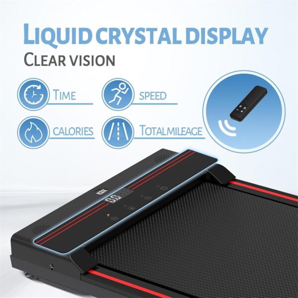 6e3b740617804f0babcc064fe7d59960 Walking Vibration Pad with APP, 3 in 1 Under Desk Treadmill, 2.5HP Low Noise Walking Treadmill Pad with Remote Control,Portable Treadmills for Home Office