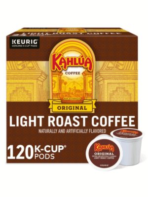 Kahlua Coffee Original single serve K-Cup pods for brewers, 120 Count