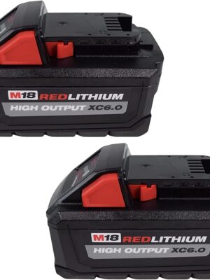 Milwaukee 48-11-1862 M18 REDLITHIUM HIGH OUTPUT XC 6 Ah Lithium-Ion Battery