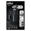 Braun Series 7 7085cc Flex Rechargeable Wet Dry Men s Electric Shaver with Clean Charge Station, Stubble Beard Trimmer