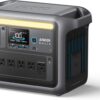 Anker SOLIX C1000 Portable Power Station with 200W Solar Panel, 1800W Solar Generator, 1056wh LFP (LiFePO4) Battery, 6 AC Outlets, Up to 2400W for Home, Power Outages, and Outdoor Camping