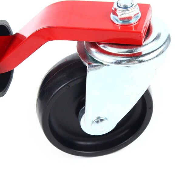6effcb1fc0684fd29d1da43640d66d51 1500lb HYDRAULIC Positioning Car Wheel Dolly Jack Lift Auto Vehicle Moving Hoist
