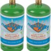 Pound Steel Propane Tank Cylinder with OPD Valve and Built-in Gauge, 20 lb Vertical-Flame King