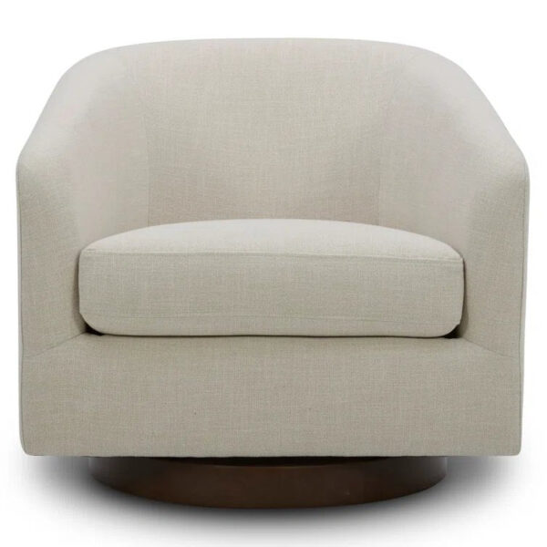 6f59ef9c6b28465dba59cf81023952b7 Upholstered Swivel Barrel Chair