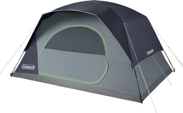 Coleman Skydome Tent with 5 Minute Setup, 4-Person Weatherproof Tent with Rainfly & Carry Bag, 20% More Headroom Than Traditional Canopies