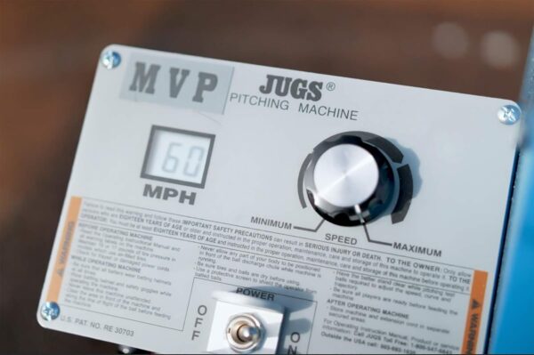 Jugs MVP Combo Pitching Machine – Adjustable Up to 60 MPH, for Baseball & Softball, Ideal for Pitching-Machine Leagues