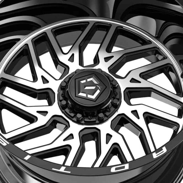 70a68178fd0e458b9e54f8d5e3d52ad8 TIS 544MB 20 10 6 135/6 139.7 -25et Machined Gloss Black Wheel