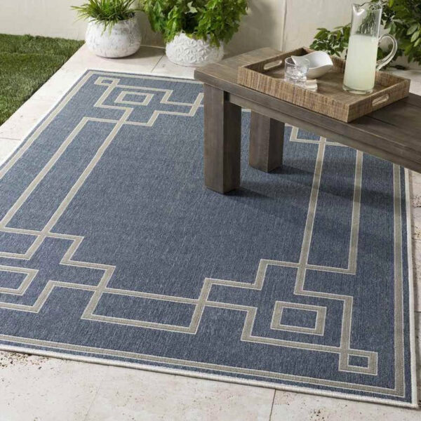 Gray Outdoor Rug